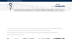 Desktop Screenshot of hsh-lamprecht.de
